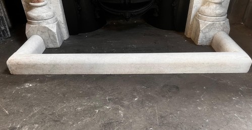 Original marble fire - , surround