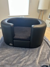 Chester And Wells Faux Leather Dog Bed