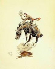 Bucking Bronco by Charles