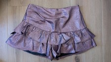 Zara Pink Metallic Ruffle