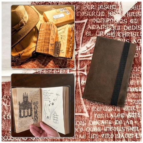 Indiana jones grail diary with - diary,