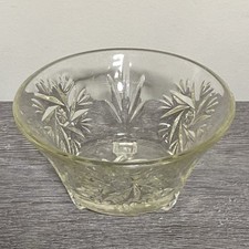 Vintage Small Pressed Glass