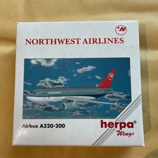 Herpa wings 501507 scale 1:500 model aircraft Northwest Airlines Airbus A 320