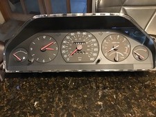 VOLVO 940 TURBO INSTRUMENT CLUSTER CLOCKS 9168220 EXCELLENT FULL WORKING ORDER.