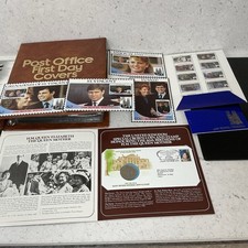 Large Collection Of FDC’s 60 + Collectors Packs C1980-1986 Post office FDC Album