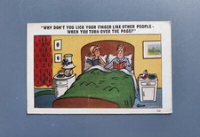 Vintage Sapphire comic postcard -no 108 Quip saucy seaside unposted (PO6)