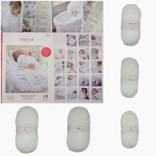 Sirdar baby white snuggly - baby,