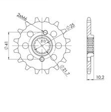 520 Teeth 14 Step Sprocket for