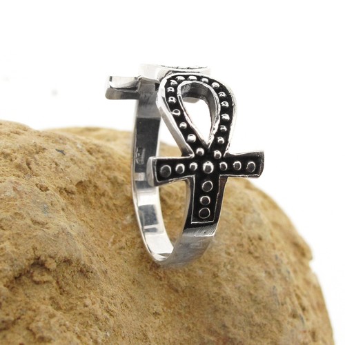Double ankh egyptian - 6g, cross