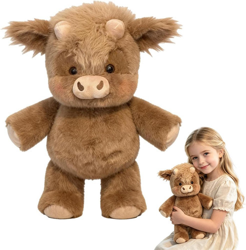 Highland cow soft plush - cow,