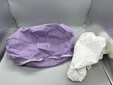 BEANBAG Violet Purple NEW with internal Case Zipped 15 x 10 Inches Pocket