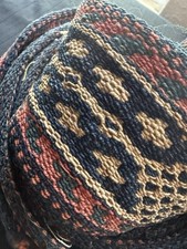 Antique woven kuchi tent band - woven,