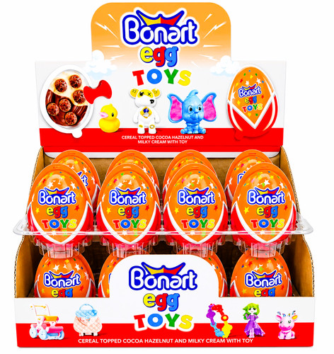 Surprise chocolate eggs with - surprise,