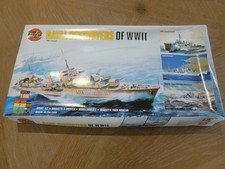 AIRFIX - Naval Destroyers of WWII - Vintage 1:600 Scale Model Kit - 05204 
