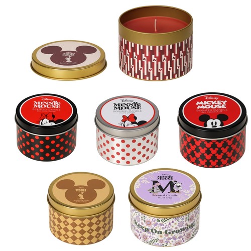 Disney scented tin candles - disney,