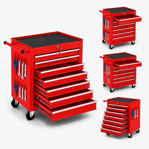 Rolling tool chest drawers - chest, 7