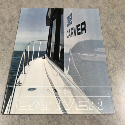Carver 1983 boat yacht - 1983, book