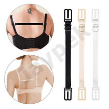 3pc Bra Strap Holder Nonslip Elastic Adjustable Band Strap Racer Back Clip Women