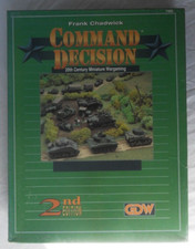 Frank Chadwick Command Decision, 2nd Edition: 20th Century Miniature Wargaming