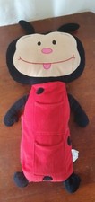 Ladybird Car Seat Belt Cover Childrens Soft Cuddly Plush Pal Toy Pillow Cushion