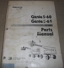 GENIE S-60 S-65 BOOM LIFT