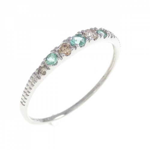Authentic pt950 emerald ring - authentic,