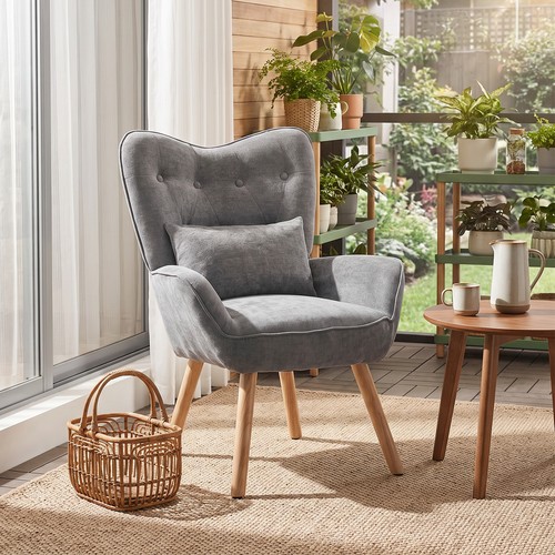 Upholstered chenille fabric - upholstered,
