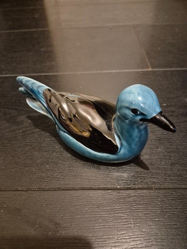 Vintage poole pottery blue - pottery,