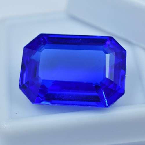 Natural blue sapphire emerald - blue,
