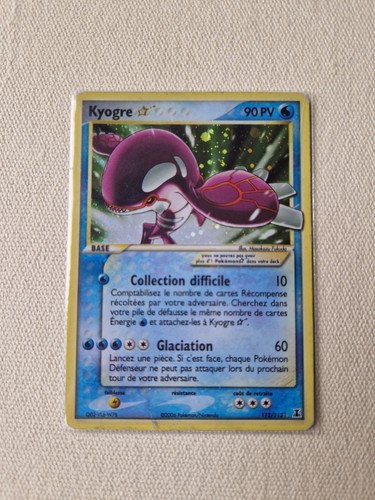 Pokemon card kyogre - pokemon, gold