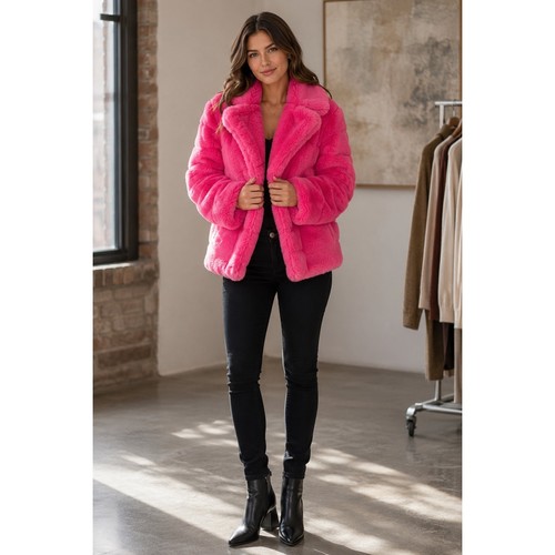 Apparis hot pink - hot, fur