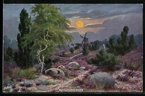 Artist postcard raphael tuck - artist,