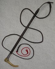 Antique Swaine Ladies Plaited