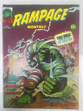 MARVEL RAMPAGE MONTHLY UK COMIC #3 1978