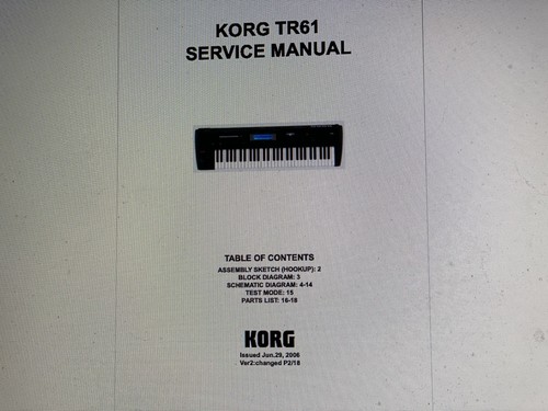 Korg tr61 music synthesizer - music,