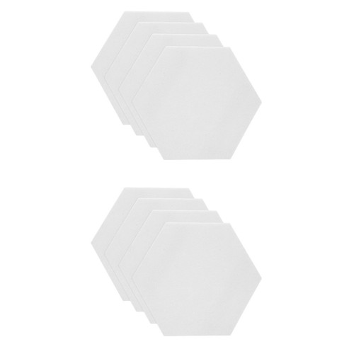 8pcs white felt boards for - 8pcs,