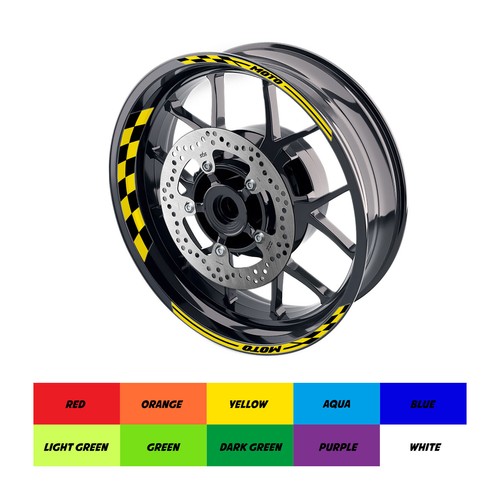 Yellow inch gp01 wheel - 17,