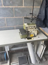 Rimoldi 3 thd overlocker on new servo single phase motor 