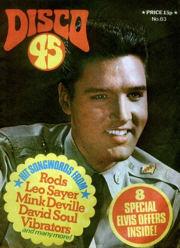 Disco magazine 1977 elvis - 45,