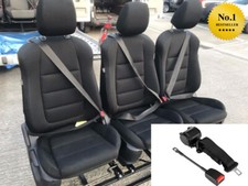 Universal 3 Point Seat Belts Safety 4m Length Retractable Long Strap NEW