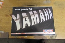 1988 YAMAHA PURE SPORTS SALES BROCHURE BOOKLET TDR TZR DT125 FZX XV FZ RD SRX XT