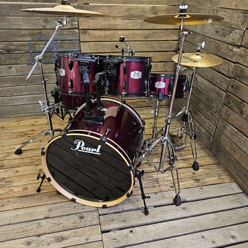 Drum kit pearl export red - pearl,