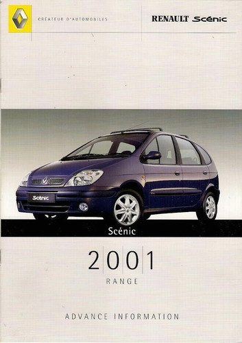 Renault scenic 2001 model year - 2001,