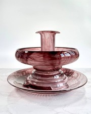 Art Deco Amethyst Cloud Glass