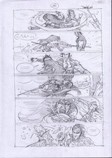 Namor  Submariner  7p25  Original  art  Paul Davidson 2024 Marvel