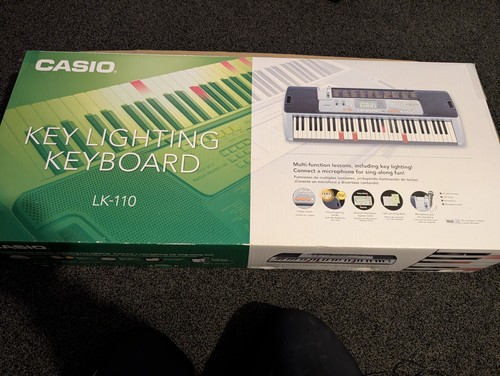 Casio 110 electric keyboard - lk-110,