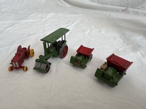 Lesney steam roller tipper - roller., 2
