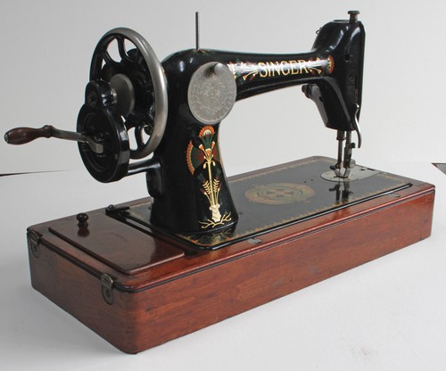 Rare 1917 singer - 66k, hand