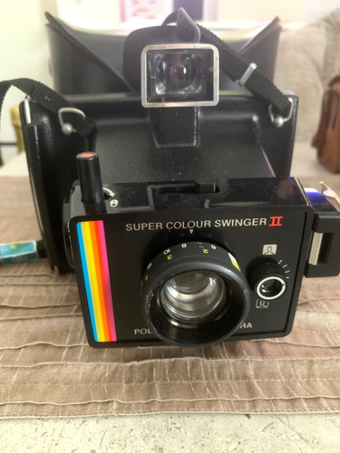 Vintage polaroid super colour - vintage,