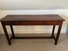 Railway Sleeper Hardwood Console Table
